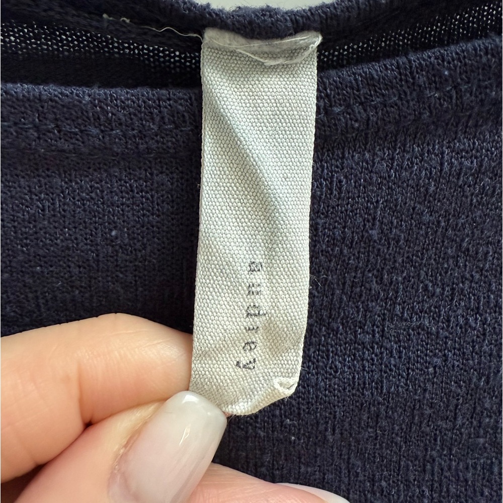 Audrey Navy Blue Women's Sweater - Picture 5 of 5